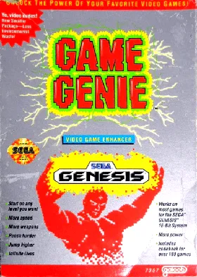 Game Genie (USA, Europe) (Program) box cover front